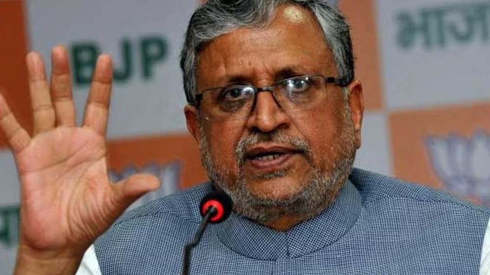 Indian society is not ready to accept same-sex marriage: Sushil Modi Indian society is not ready to accept same-sex marriage: Sushil Modi
