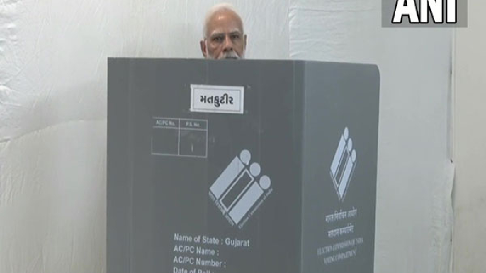 Gujarat polls second phase: PM Modi casts vote in Ahmedabad