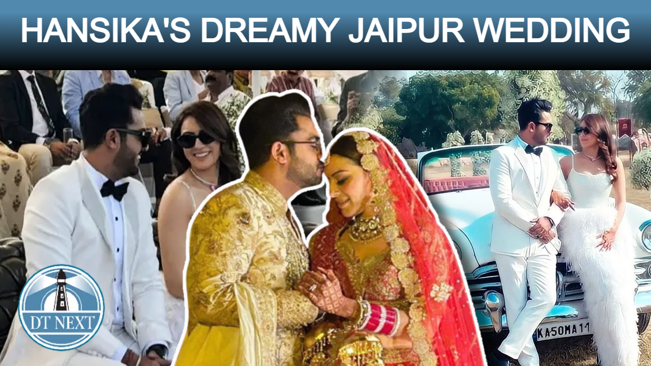 Actress Hansika Motwanis dreamy Jaipur wedding Actress Hansika Motwanis dreamy Jaipur wedding