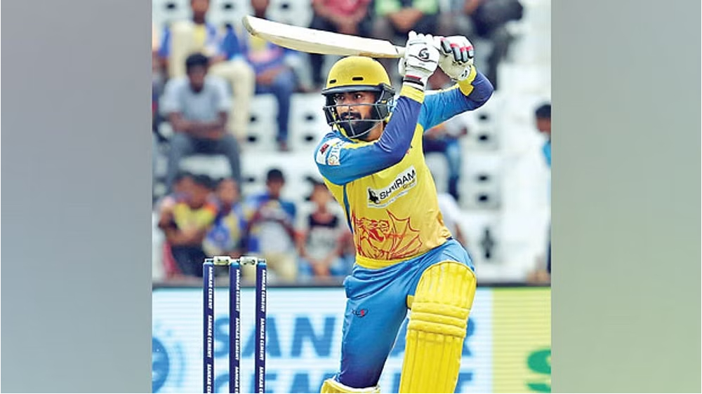 Jagadeesan, Sudharsan sizzle for Tamil Nadu