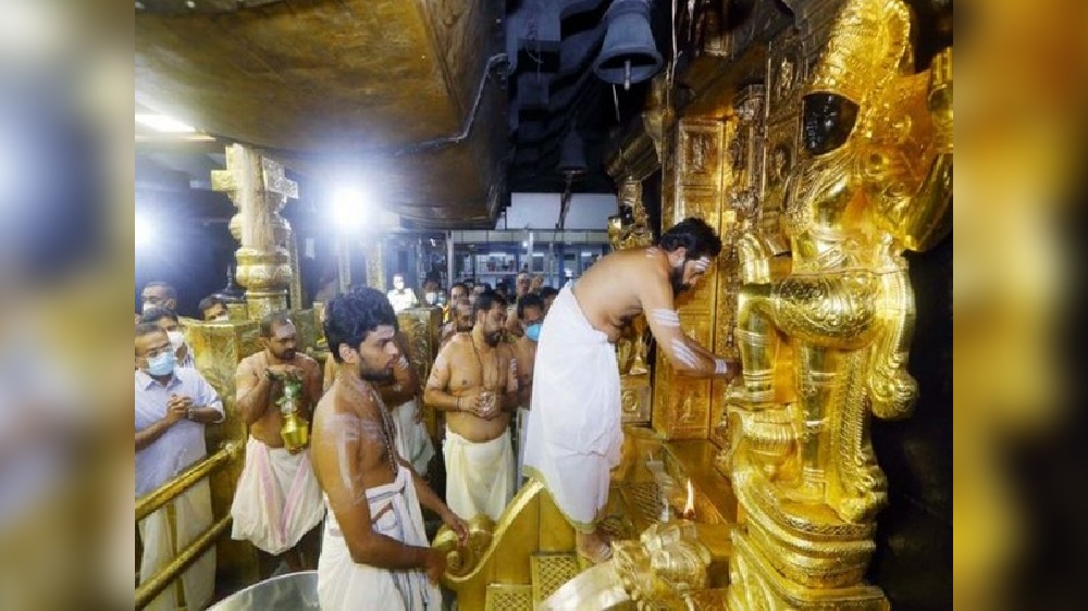 Sabrimala sees record footfall as over 1L pilgrims book for darshan
