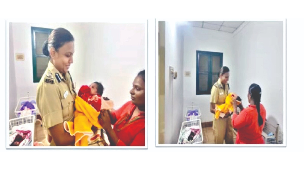 Cop rescues one-month-old girl abandoned in autorickshaw