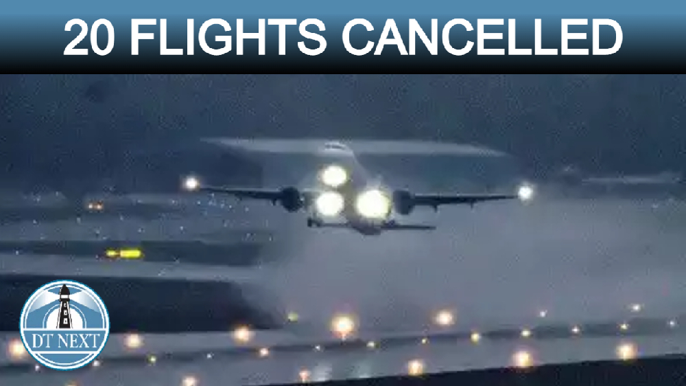 Cyclone Mandous effect: 20 flights cancelled Cyclone Mandous effect: 20 flights cancelled