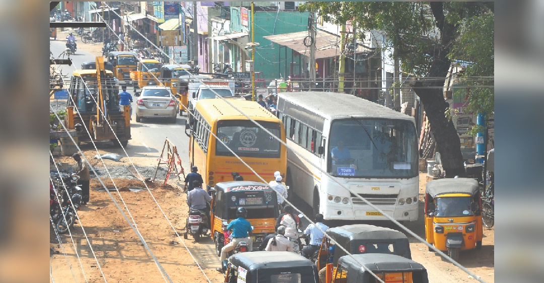 Vellore UGD to be completed by Feb end; traffic woes rankle