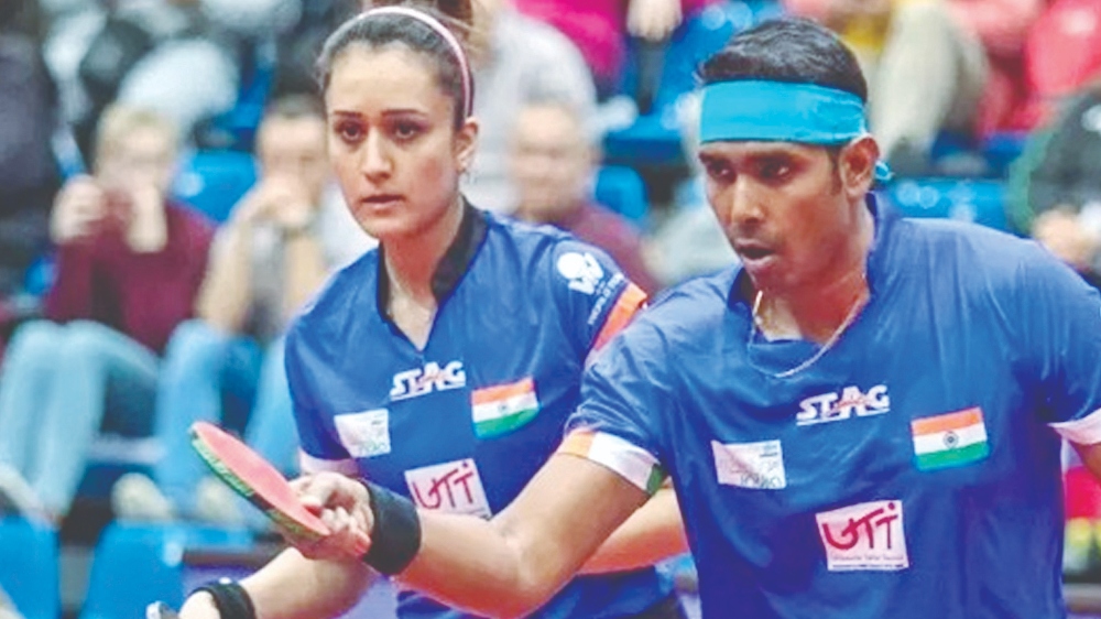 Sharath, Manika light up TT scene in a challenging year