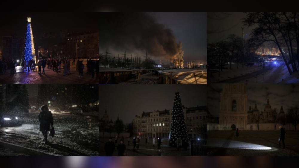 A Christmas season without its traditional glow in Ukraine