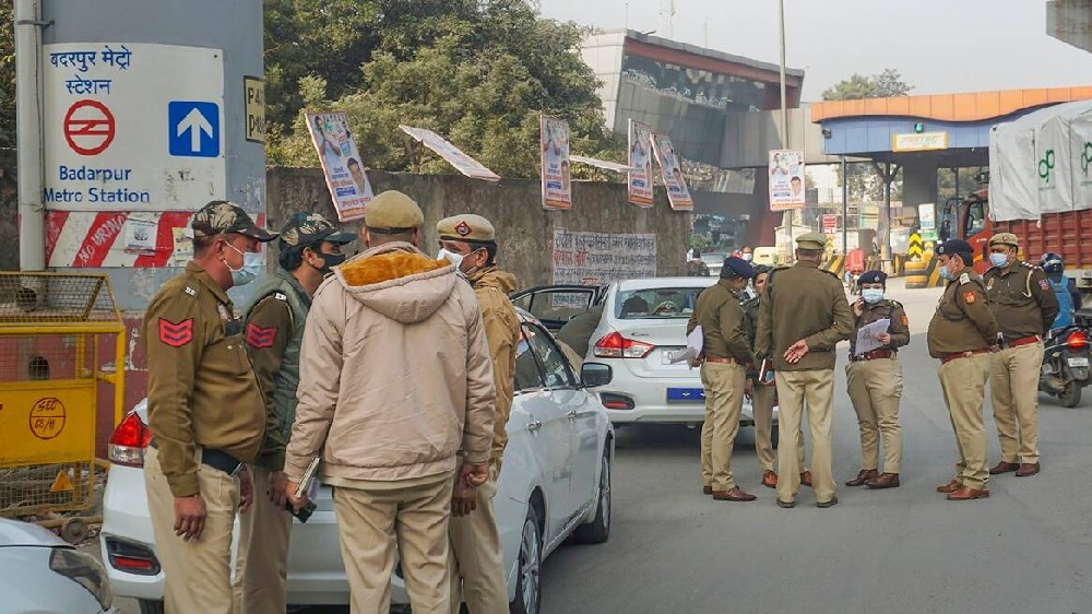 Heavy security deployment in Delhi for New Year celebrations