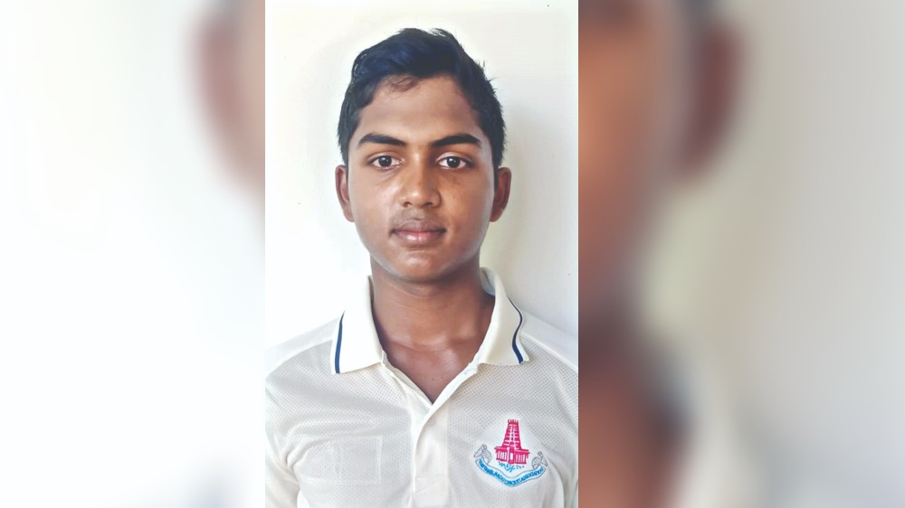 Jai Simha completes ton as TN earns massive 126-run lead Jai Simha completes ton as TN earns massive 126-run lead