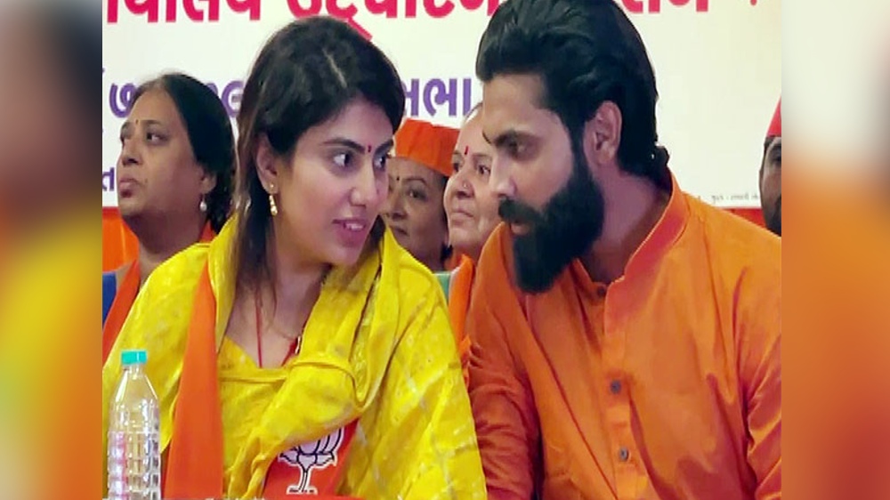 BJPs Rivaba jumps ahead to first spot after trailing initially BJPs Rivaba jumps ahead to first spot after trailing initially