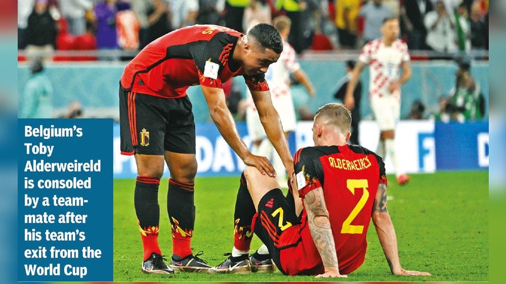 Belgium knocked out after a 0-0 draw with Croatia