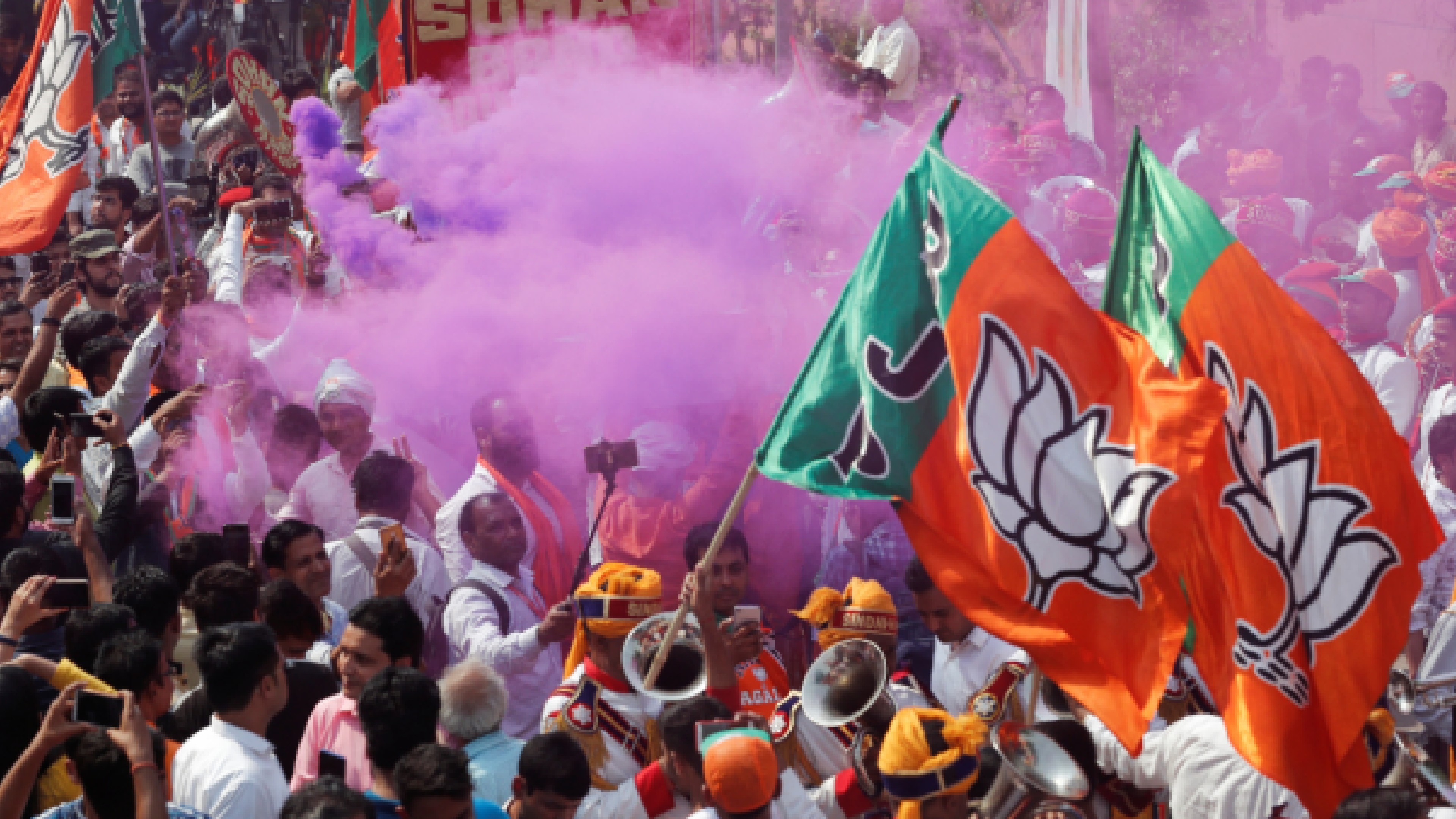 BJP set for historic seventh consecutive mandate in Gujarat