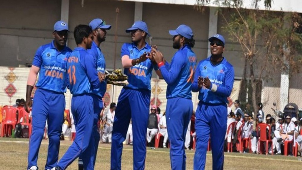 T20 WC for Blind: Rain plays spoilsport as India-SA share points