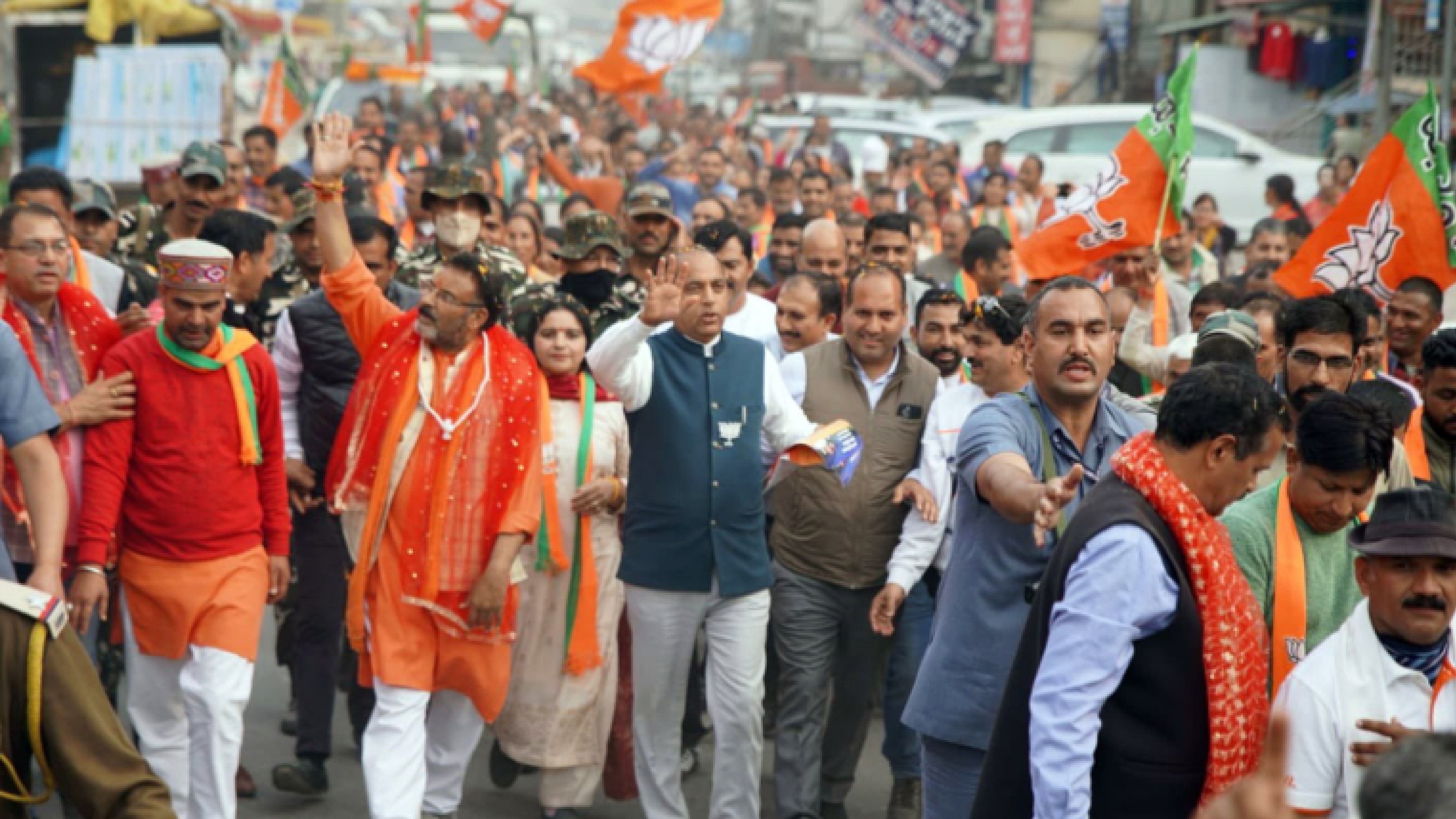 BJP all set to retain power in Himachal Pradesh