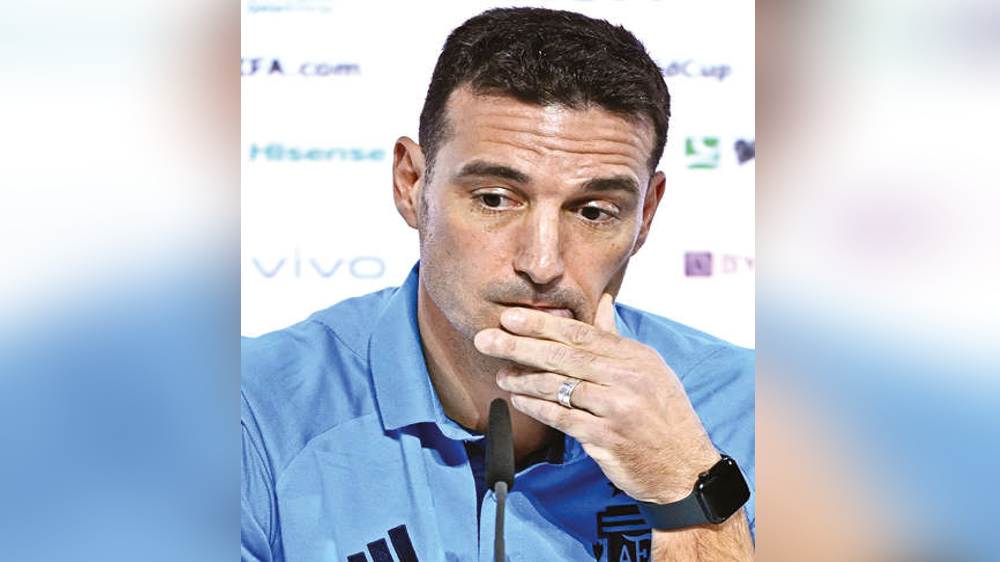 Scaloni defends players’ behavior against Dutch at World Cup