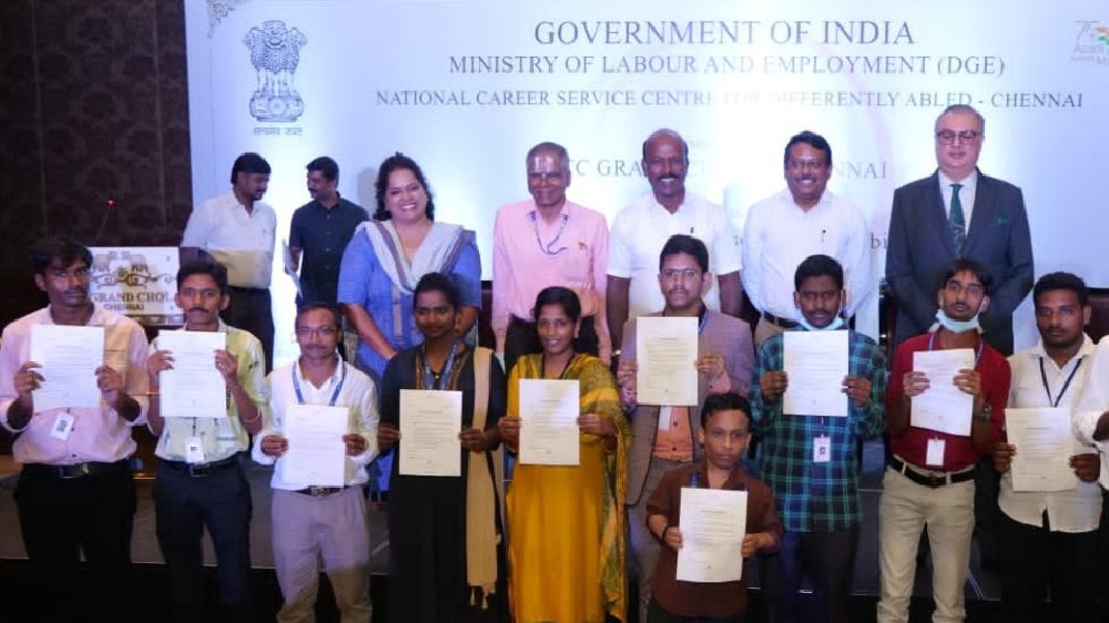 Ma Su issues offer letters to 15 differently-abled candidates Ma Su issues offer letters to 15 differently-abled candidates