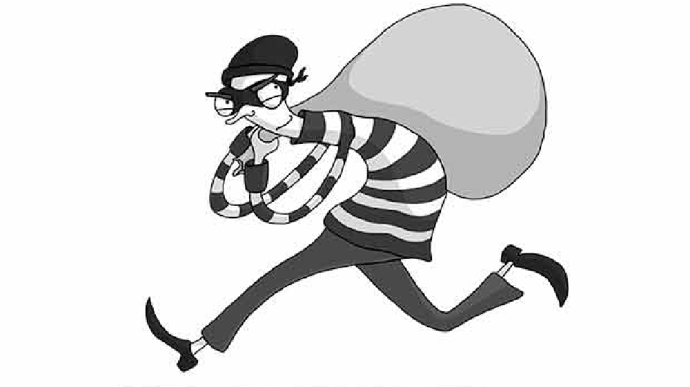 110 svgns of gold burgled in thermal power plant quarters