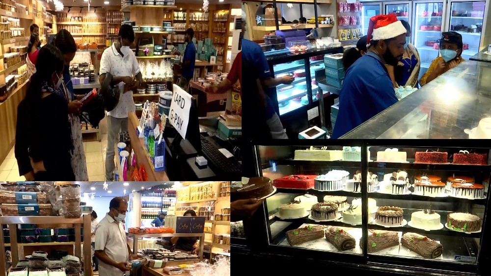 People throng Kerala markets for plum cakes on Christmas