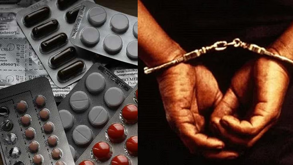 Man, son and in-law held for selling painkillers in Royapuram Man, son and in-law held for selling painkillers in Royapuram