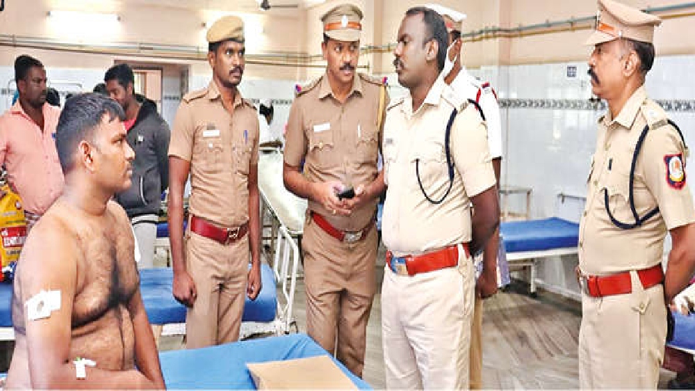 Convict attacks escort cop in Vellore for refusing to give phone