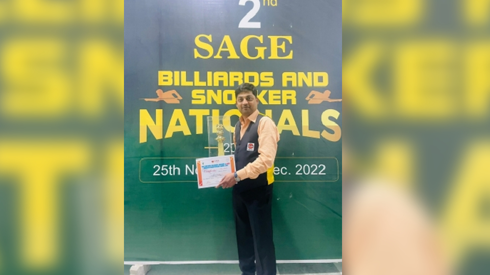 Brijesh Damani wins National Billiards Championship