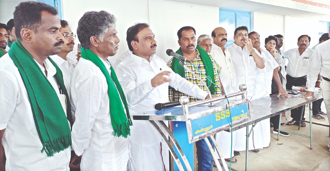 Farmland will not be acquired for industrial estate: A Raja Farmland will not be acquired for industrial estate: A Raja