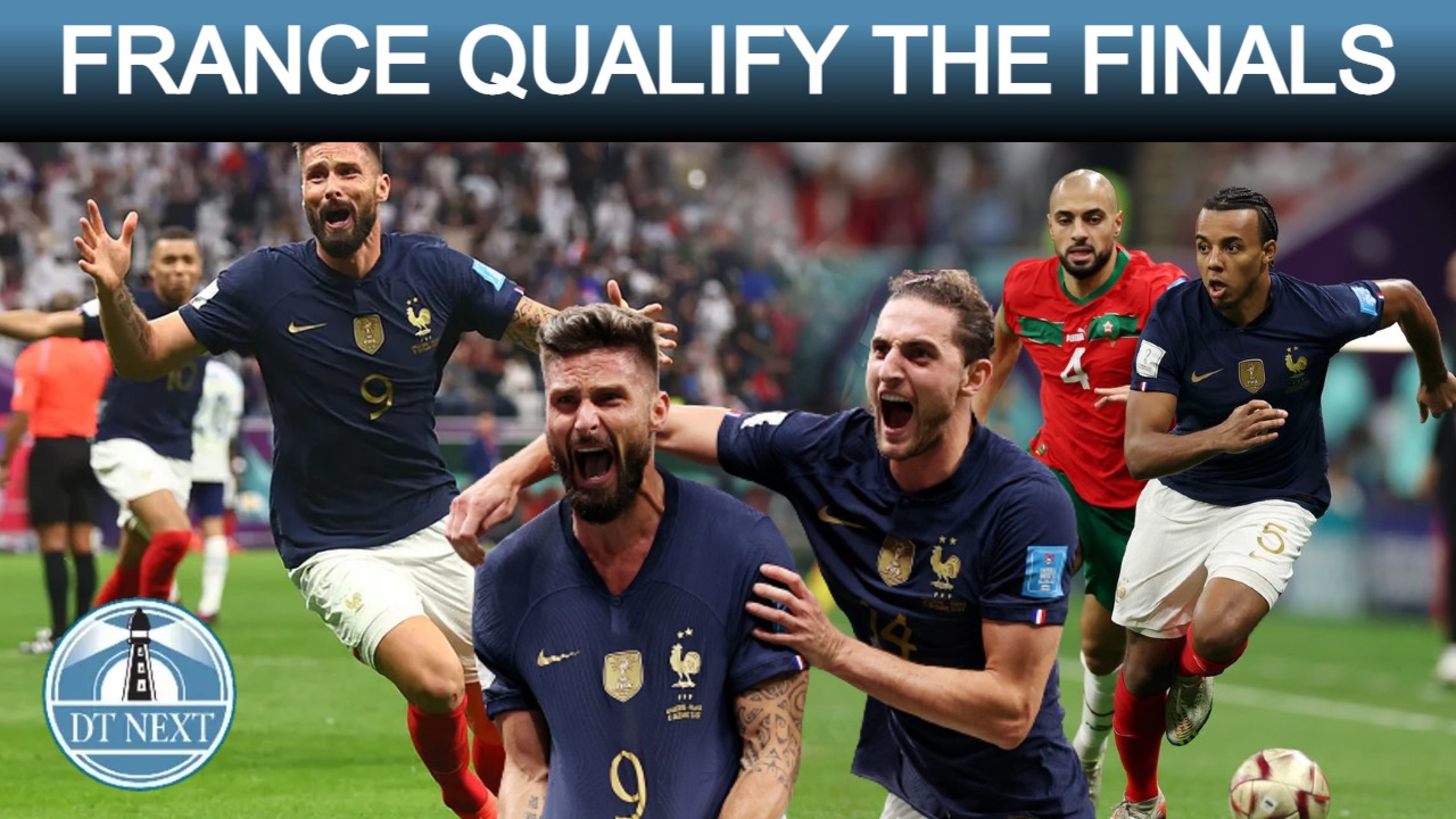 France qualify the finals