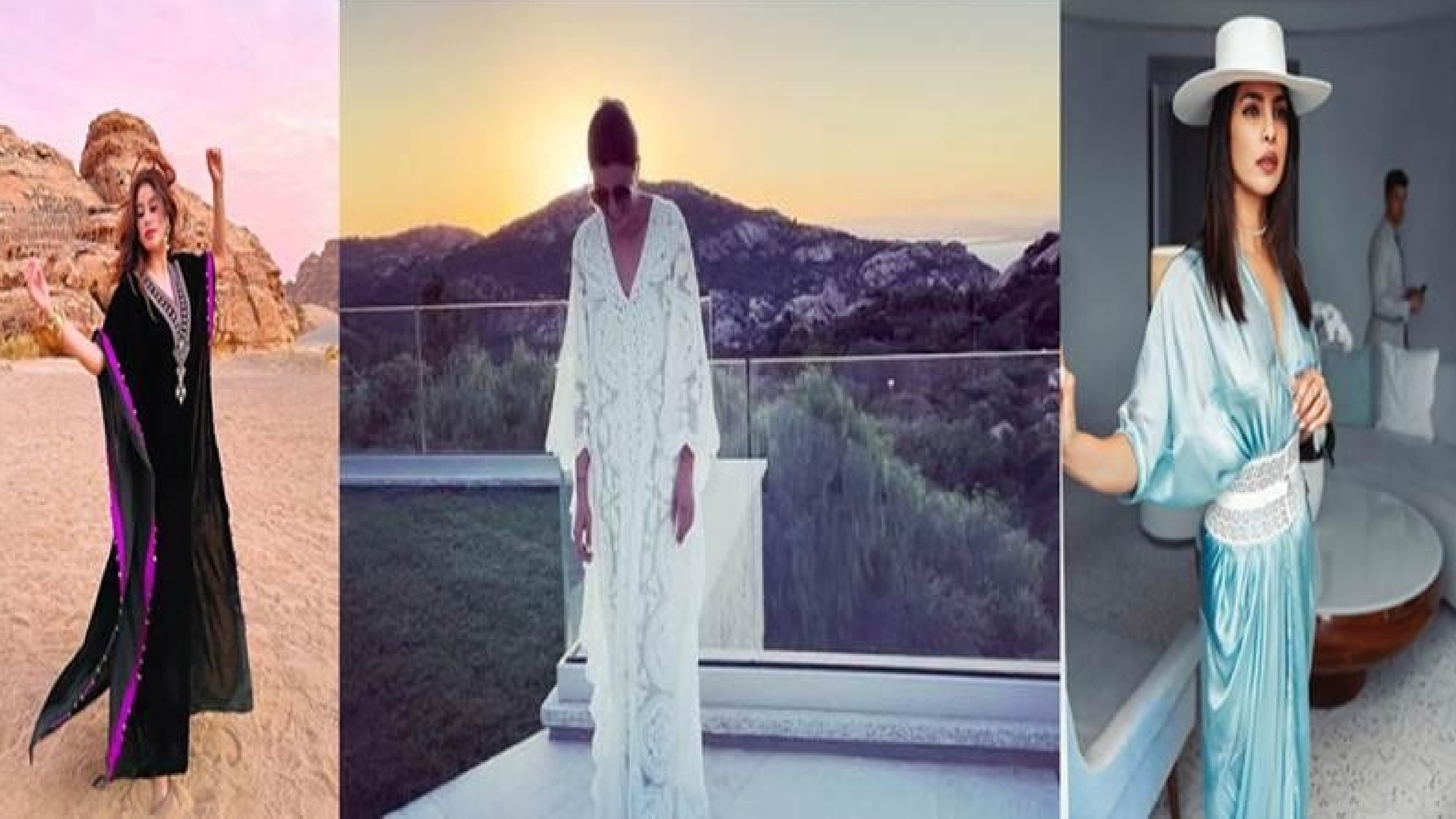 Winter vacay mode in Bollywoods favourite style - the Kaftan