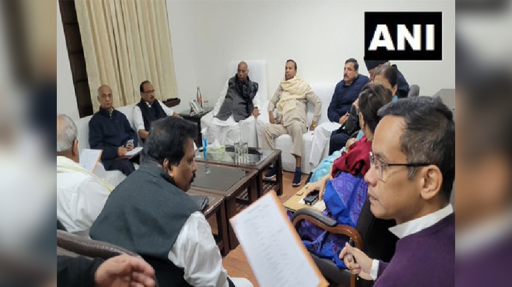 Opposition leaders meeting underway in Parliament for Winter Session