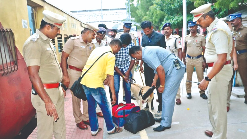 Security beefed up in south ahead of Babri Masjid demolition anniv Security beefed up in south ahead of Babri Masjid demolition anniv