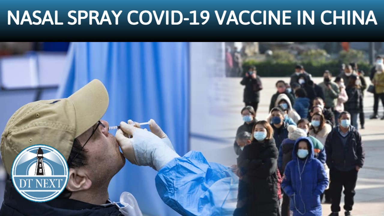 Nasal spray Covid vaccine in China