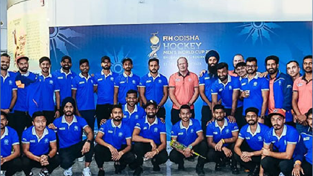 Indian hockey team arrives in Odisha ahead of FIH World Cup 2023