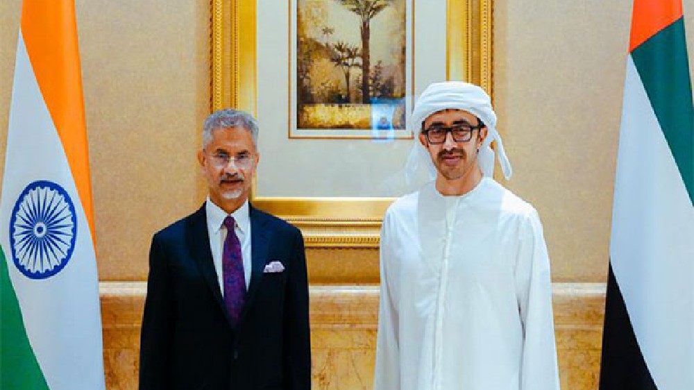 Jaishankar meets UAE counterpart, discusses regional issues