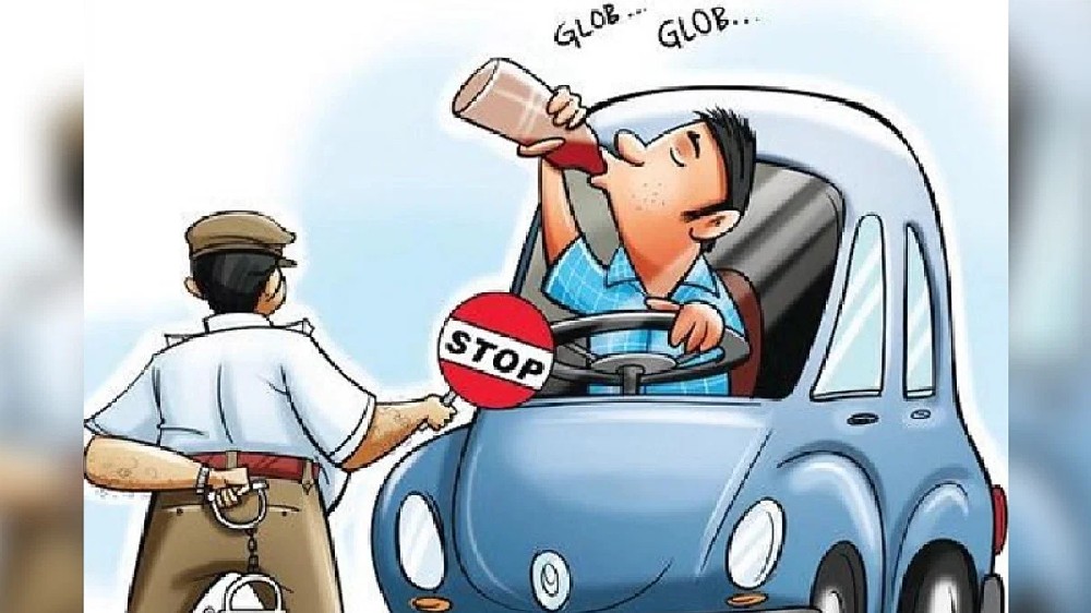 Woman stopped for drunk driving gives cops a slip in Nungambakkam