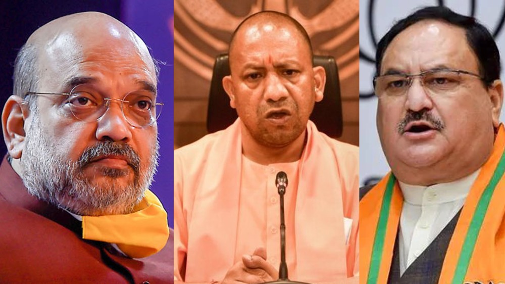 Amit Shah, J P Nadda, Adityanath hold meeting to discuss upcoming polls