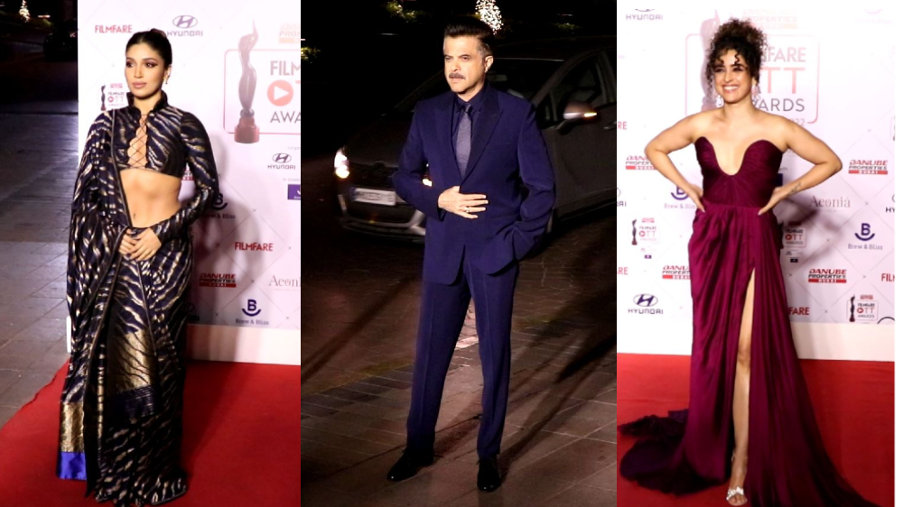 Bollywood celebs attend Filmfare OTT Awards 2022: check outfits