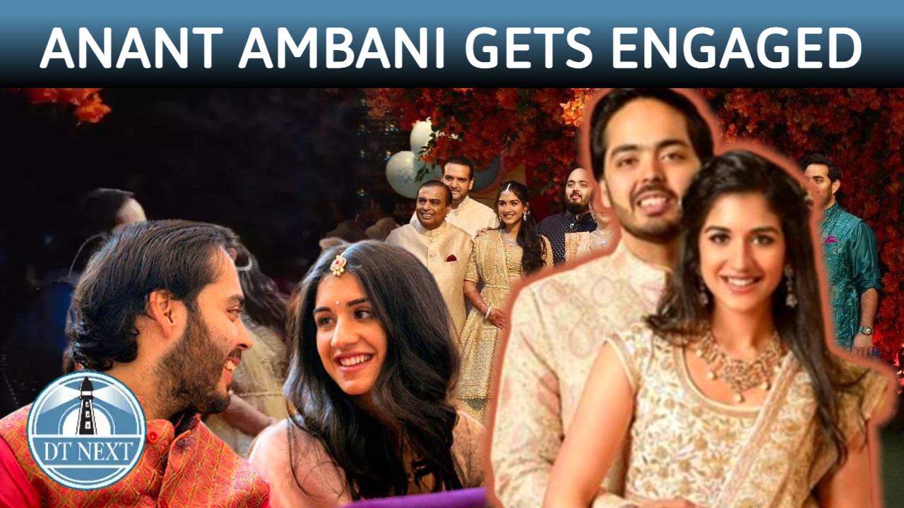Anand Ambani and Radhika Merchants engagement ceremony