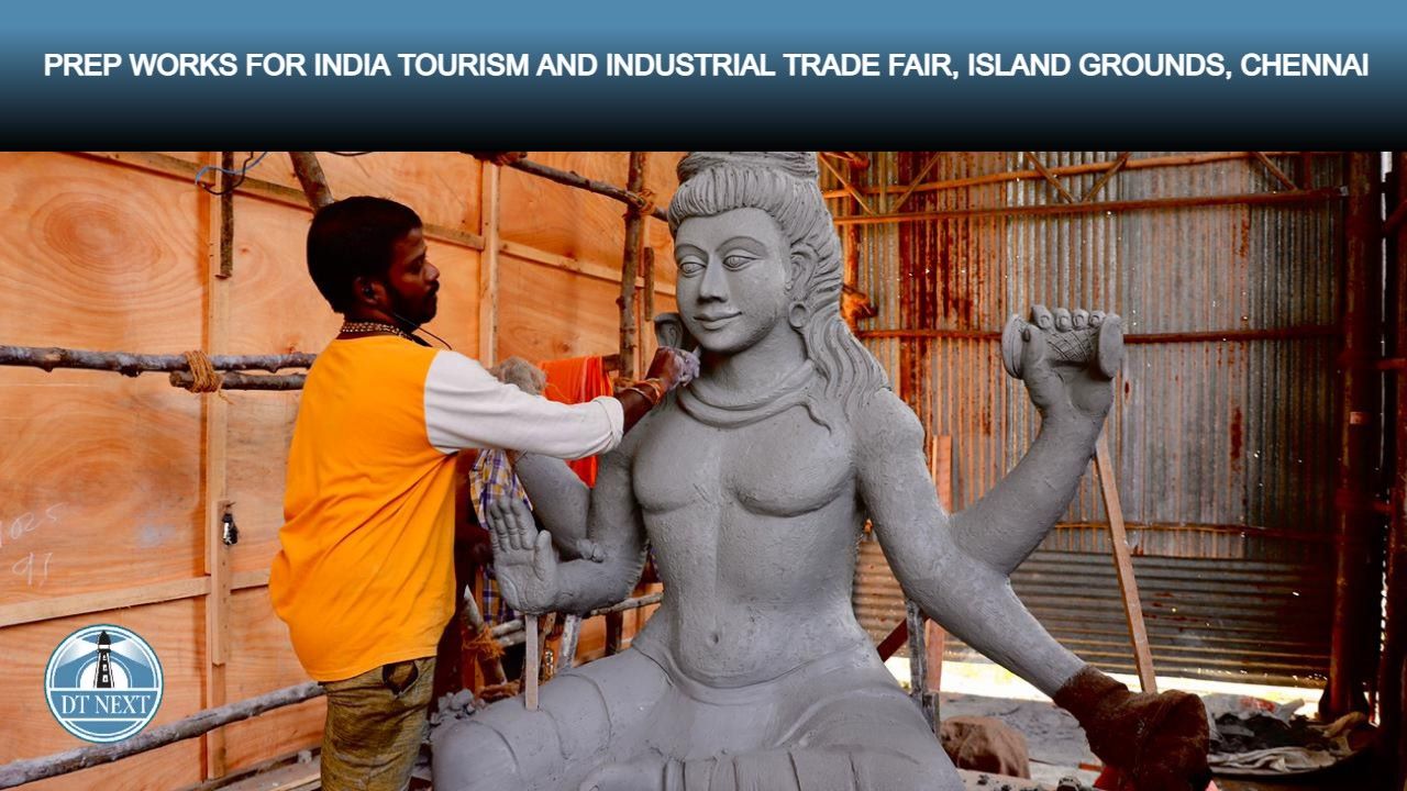 Prep works for India tourism and industrial trade, island grounds