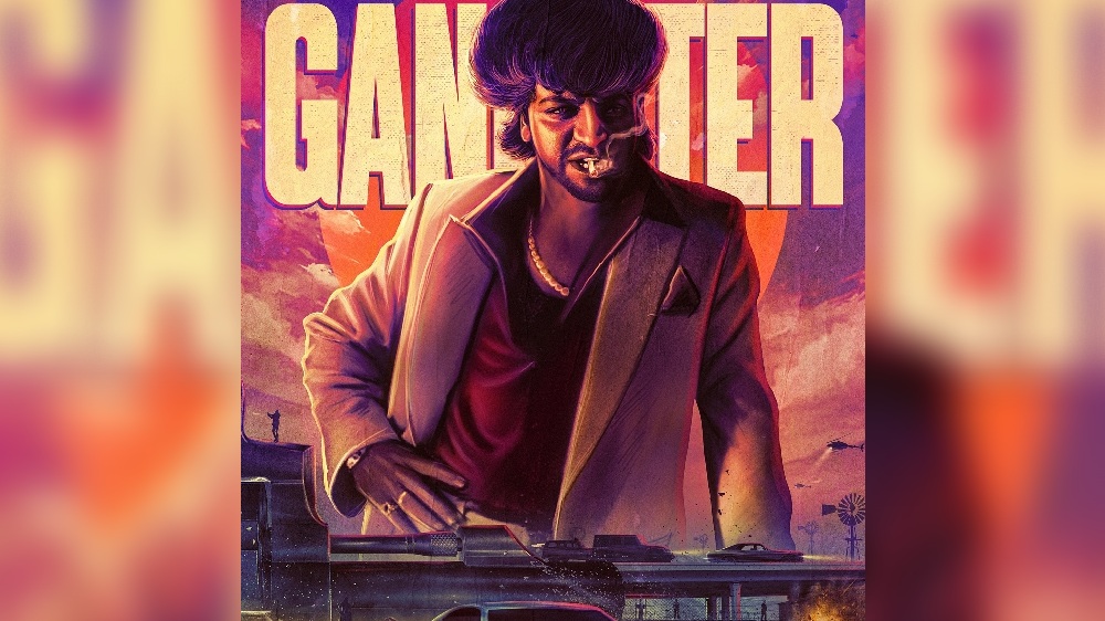 Ghost motion poster reveals Shivarajkumar in retro avatar