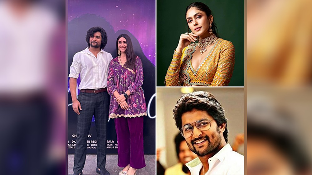 Mrunal starts shooting for next Telugu project opposite Nani