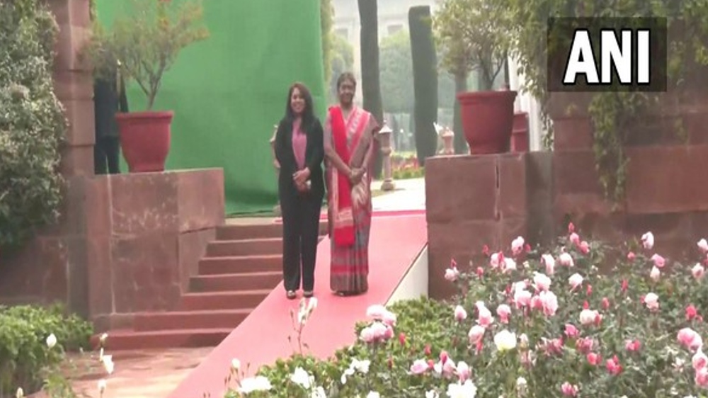 President Droupadi Murmu graced opening of Amrit Udyan