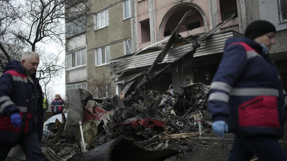 Ukraine helicopter crash kills interior minister, others