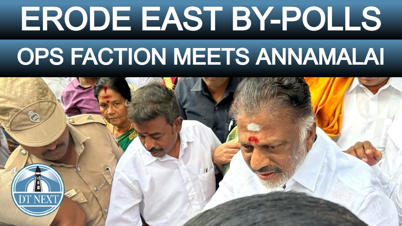 OPS faction meets Annamalai OPS faction meets Annamalai