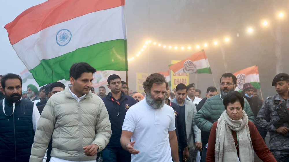 Bharat Jodo Yatra resumes from Dodwa-Taraori crossing in day 114