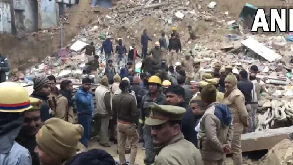 4-year-old girl killed as 6 houses collapse in Uttar Pradeshs Agra