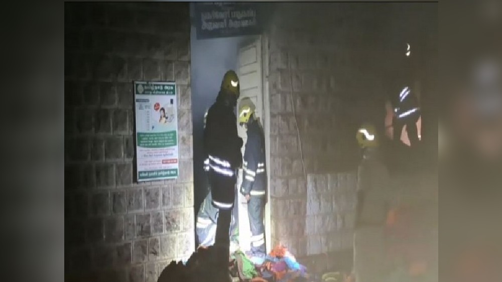 Fire in Madurai Collectorate destroys Pongal costumes worth lakhs