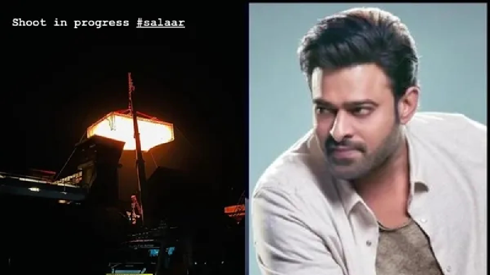 ‘Salaar’ makers drop night shoot pic, indicate Prabhas movie on track