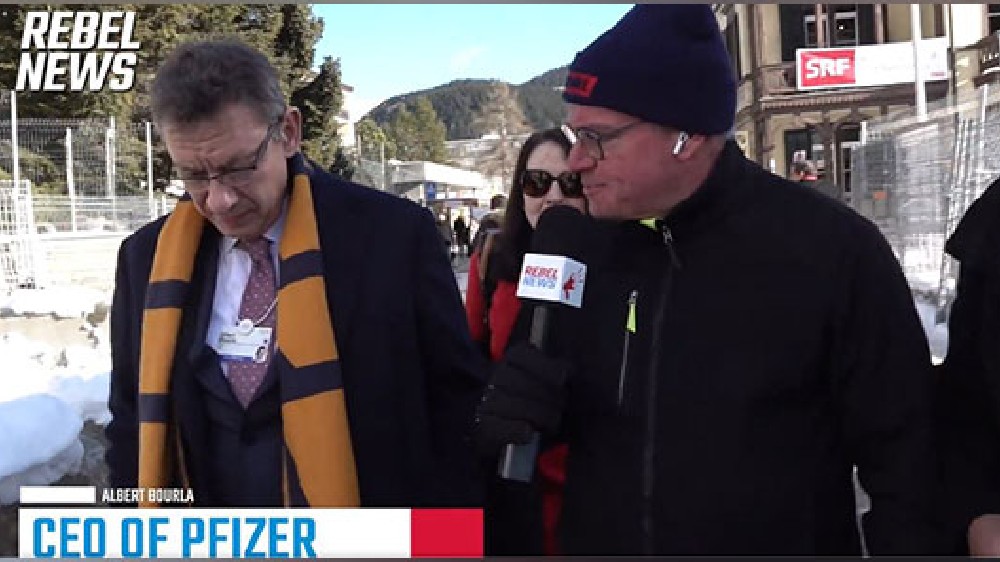 Pfizer CEO runs away from vaccine questions in Davos Pfizer CEO runs away from vaccine questions in Davos