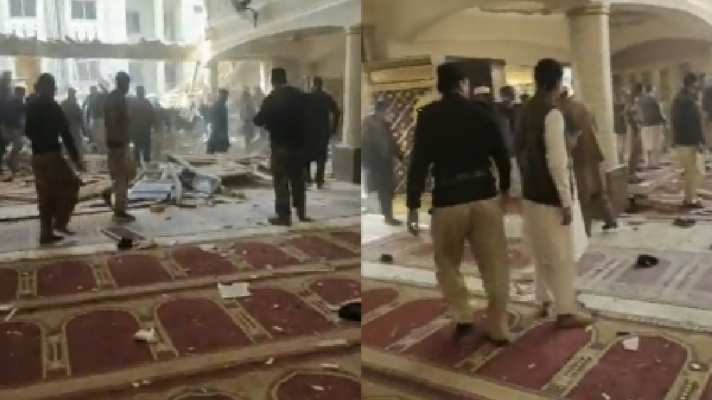 Police targeted in Peshawar mosque attack; toll mounts to 47 Police targeted in Peshawar mosque attack; toll mounts to 47