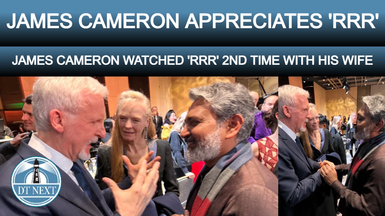 James Cameron and SS Rajamouli