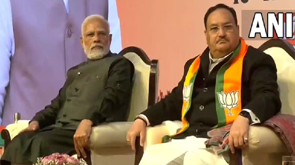 Modi attends BJP National Executive meeting in Delhi